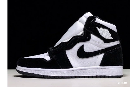 BLACK JORDAN 1 PANDA WHITE AIR CD0461-007 0823